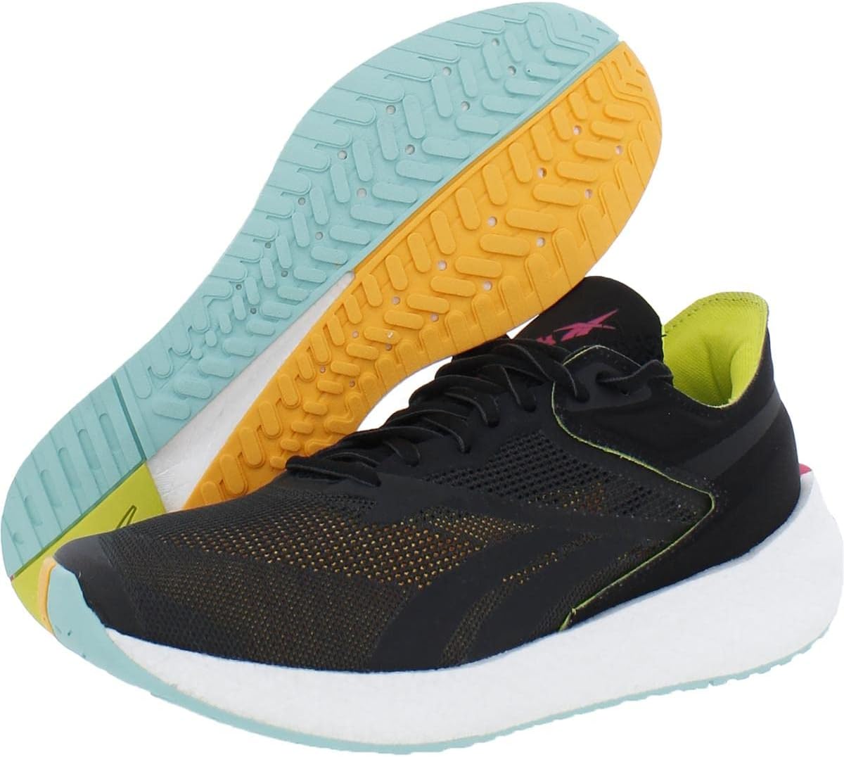 Мужские беговые кроссовки Reebok Floatride Energy Symmetros, черный/серый/мятный — фото 2