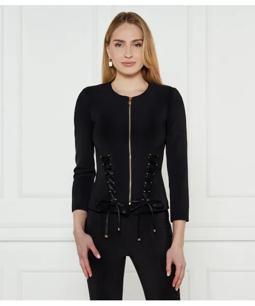 

Блейзер Slim fit Elisabetta Franchi, черный