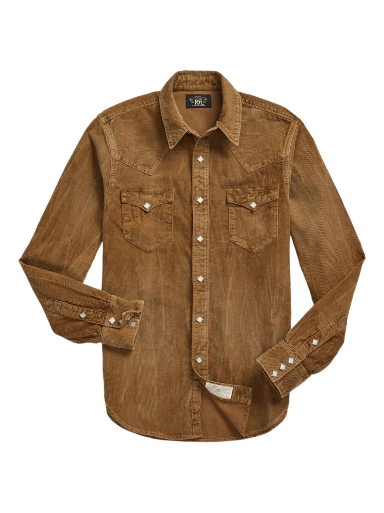 

Ralph Lauren RRL рубашка Buffalo Western, коричневый