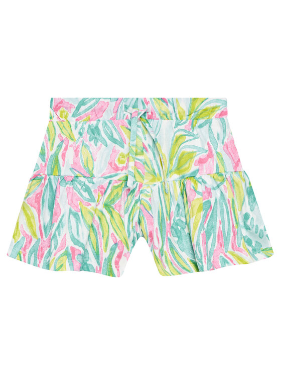 

Шорты из ткани relaxed fit 34VAG901X United Colors Of Benetton, мультиколор