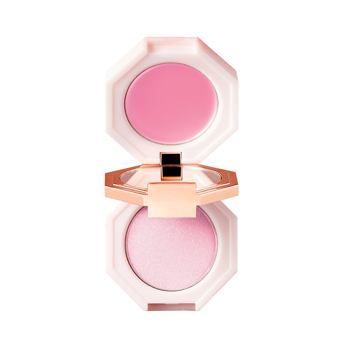 

Двухцветная палитра румян blooming edition paradise dual palette blusher duo Dear Dahlia, цвет petal princess, вес 3.5 гр.