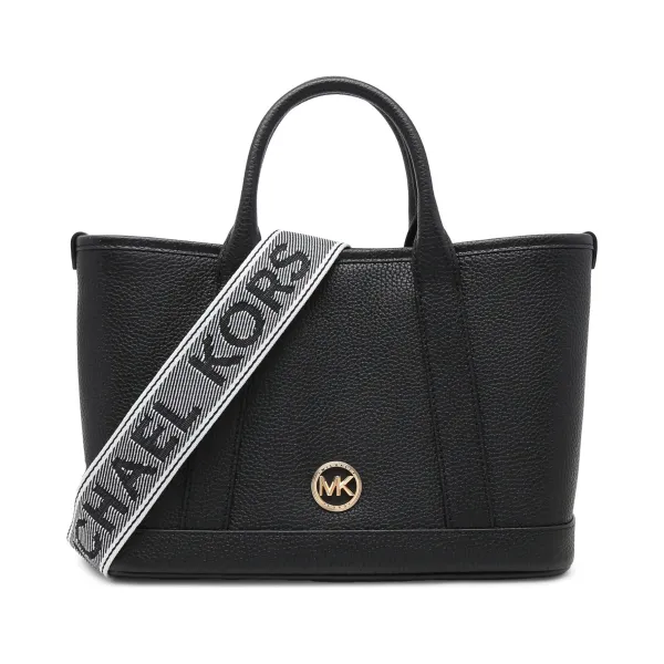 

Кожаная сумка-тоут Luisa Michael Kors, черный