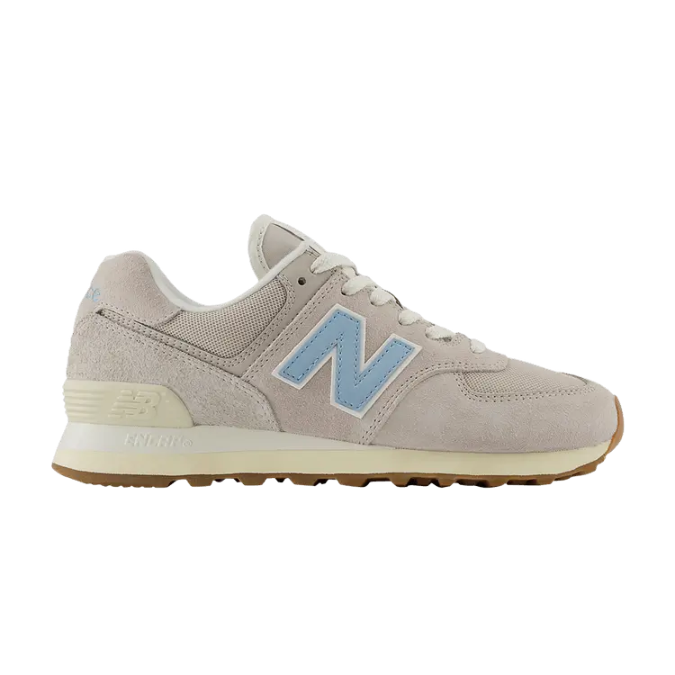 

Кроссовки New Balance Wmns 574 Moonrock Chrome Blue, серый