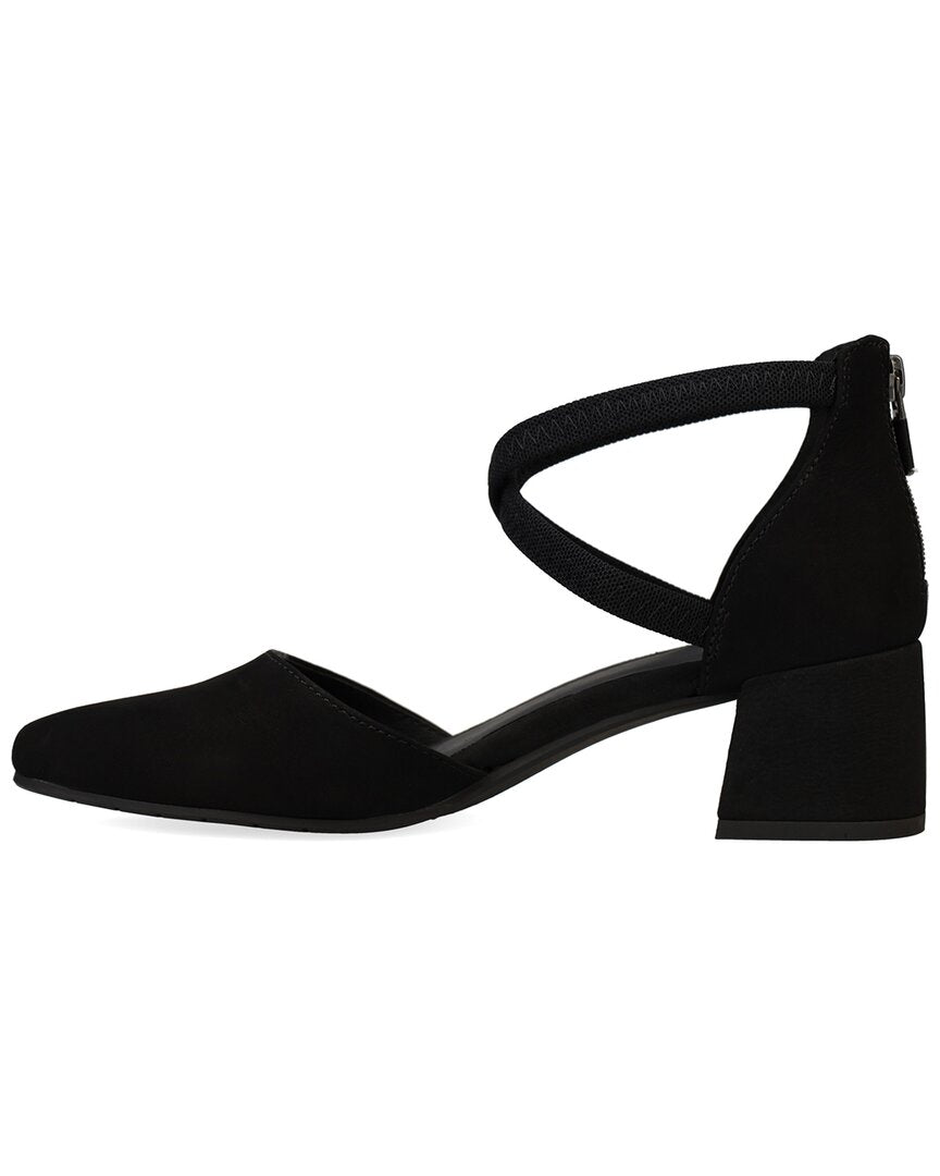 Венецианские кожаные мюли EILEEN FISHER, черный — фото 2