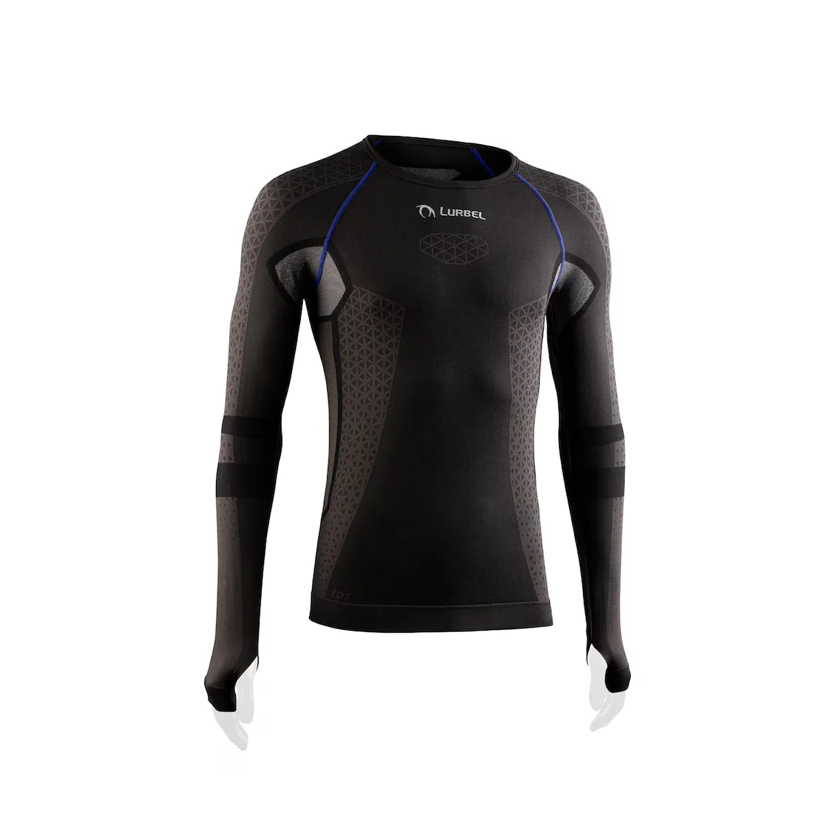 

Cristallo Long Sleeves Lurbel мужская терморегулирующая футболка, чёрный