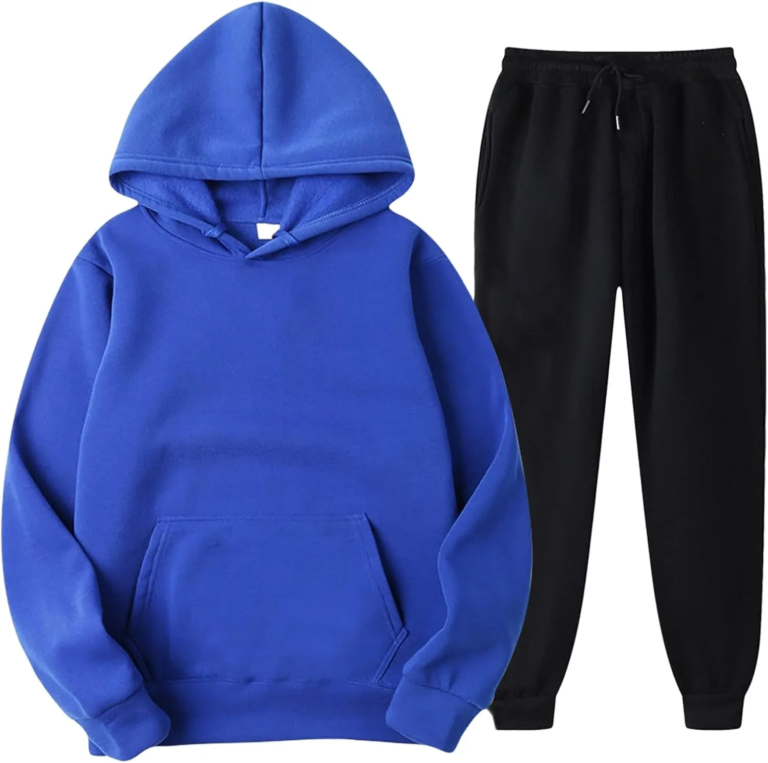 

Унисекс спортивный костюм из 2 предметов: худи с длинным рукавом и джоггеры с карманами