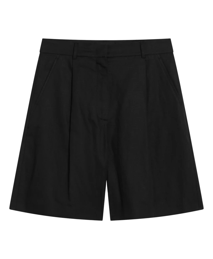 

Короткие шорты для женщин, стильные и удобные. Weekend Max Mara, черный