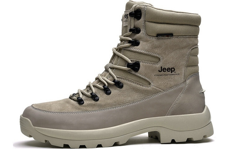 

Ботинки мужские песочные Jeep