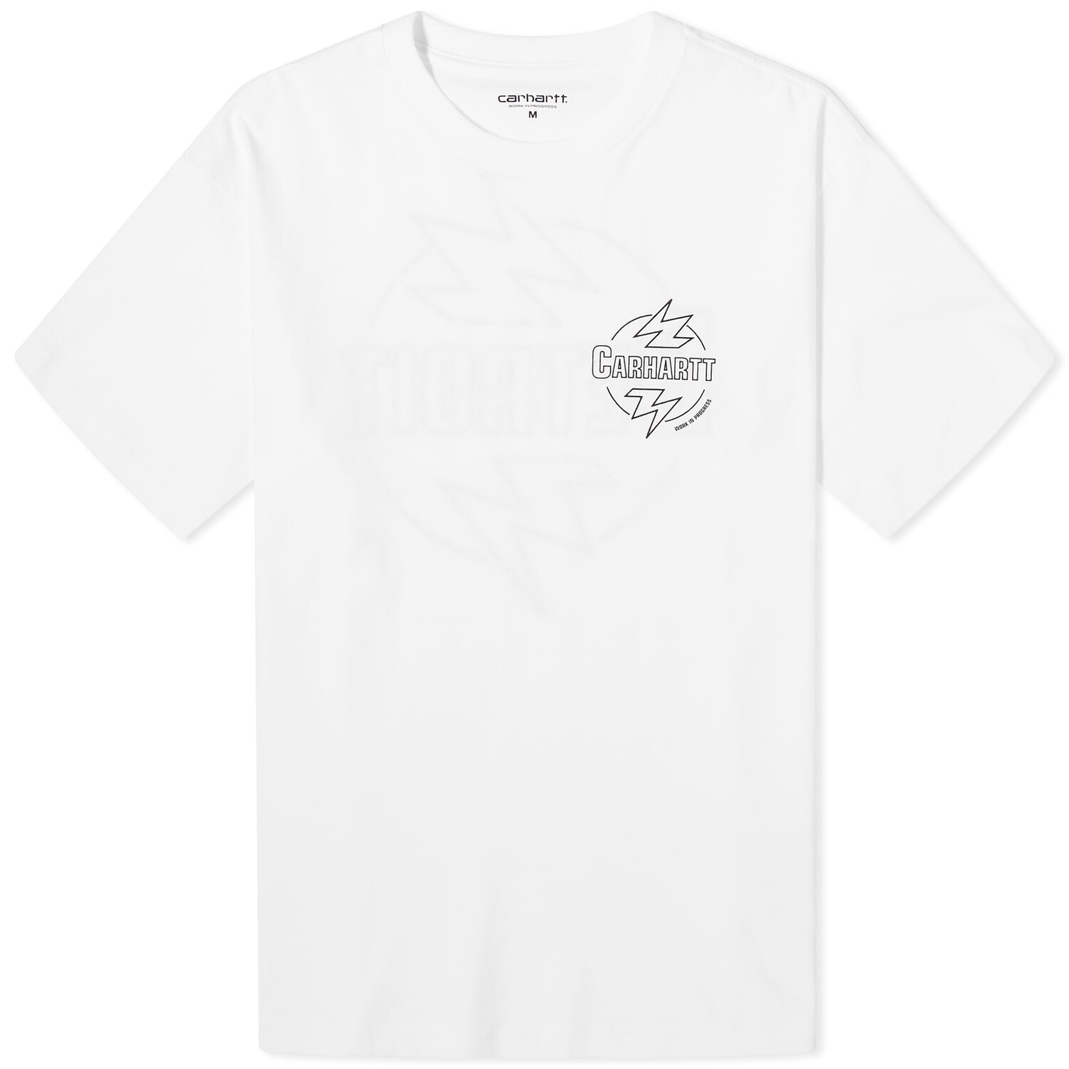 

Футболка Carhartt Wip Blaze T-Shirt, цвет White & Black