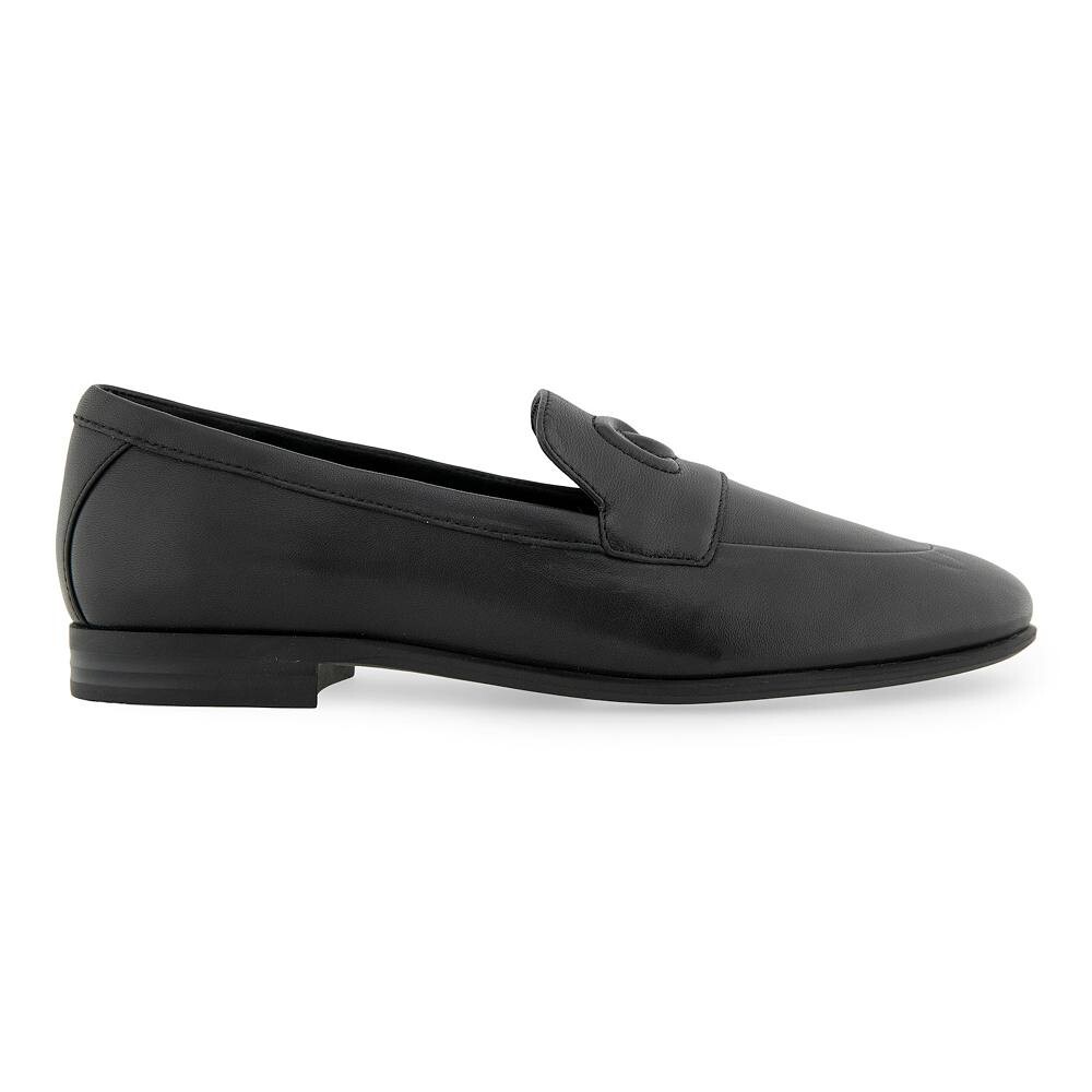 Женские кожаные лоферы Aerosoles Wells, цвет Black Shiny Leather — фото 2