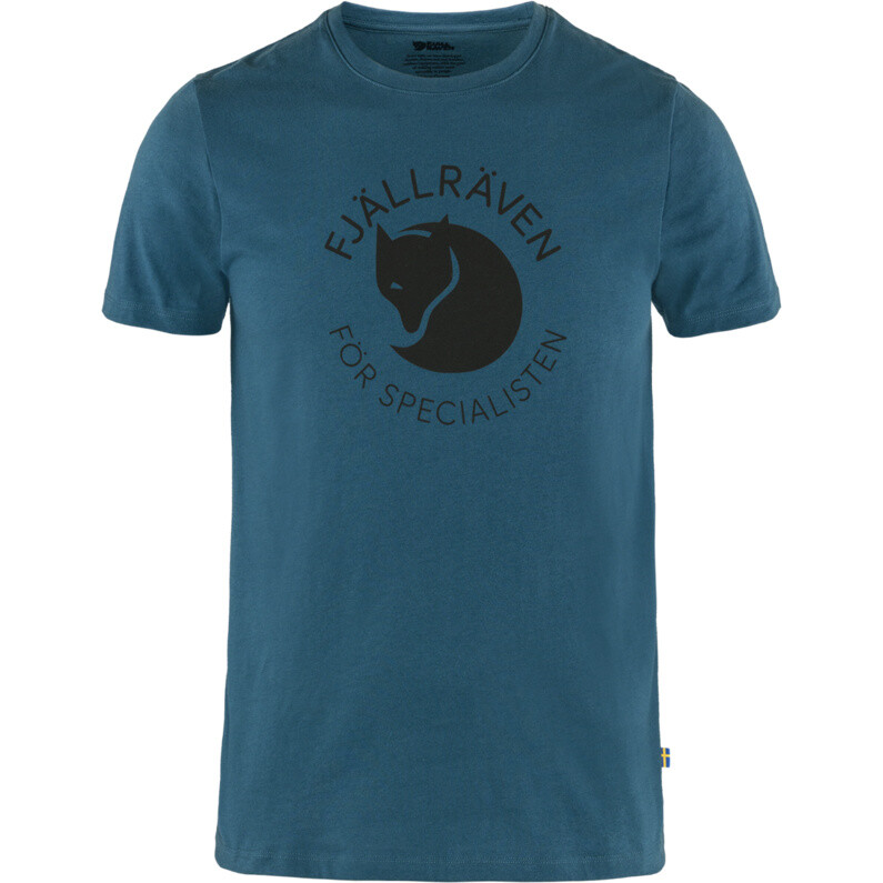 

Мужская футболка с лисой Fjallraven, синий