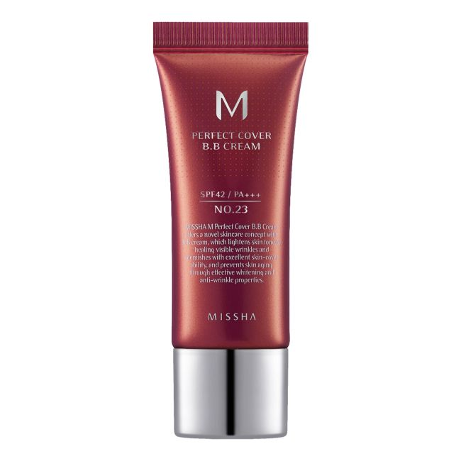 Крем для лица Missha — Perfect cover bb тонированный , цвет 23 natural beige, 20 мл — фото 2