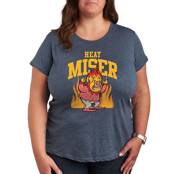 

Футболка с принтом Heat Miser из мультфильма «Год без Санта-Клауса» Licensed Character, Heather Blue, Синий, Футболка с принтом Heat Miser из мультфильма «Год без Санта-Клауса» Licensed Character, Heather Blue