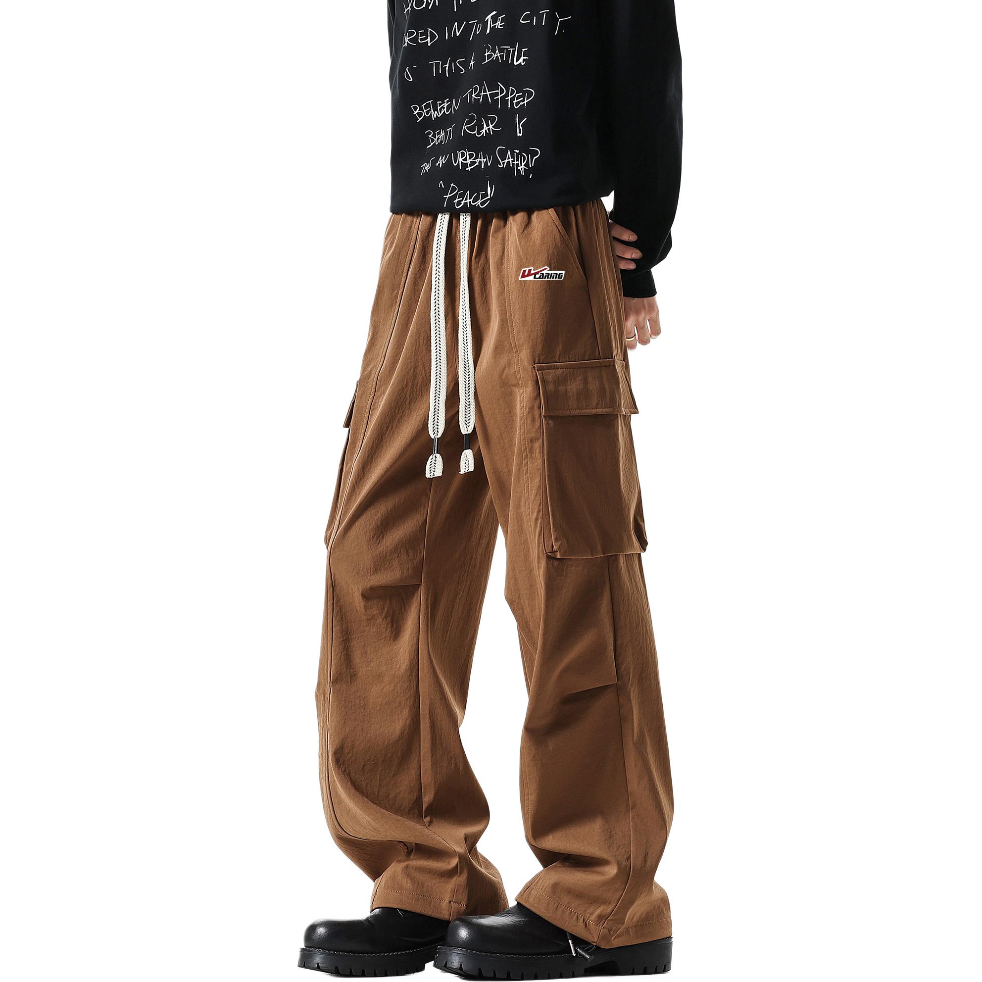 

Кargo брюки Unisex утепленные WARRIOR, coffee (diy badge)