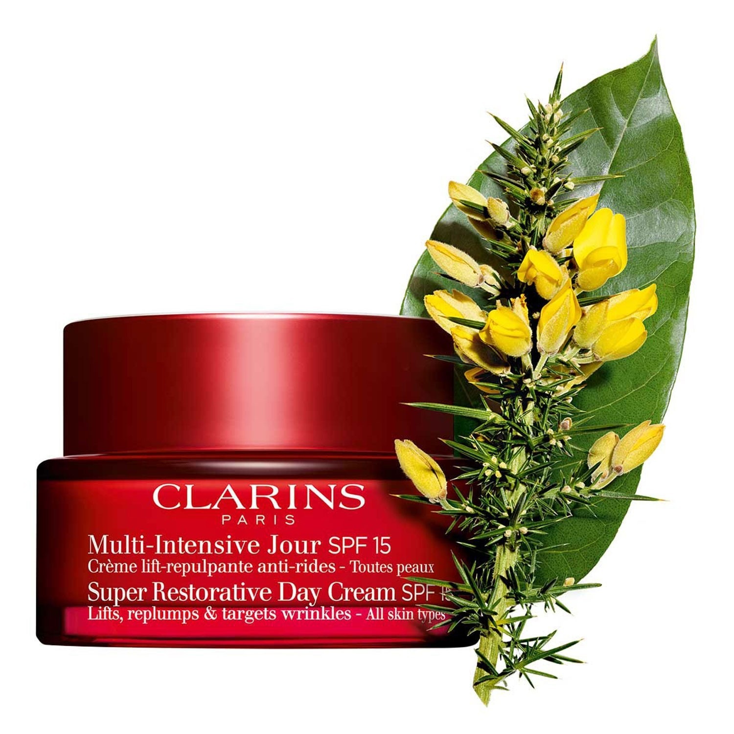 Крем для лица SPF15 CLARINS Multi-intensive + multi-intensive jour crème toutes peaux, объем — фото 2