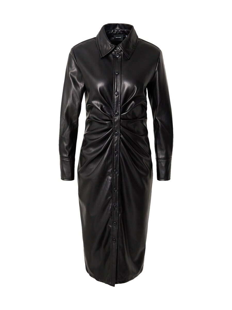 

Платье рубашка VERO MODA Shirt Dress Solanora, черный