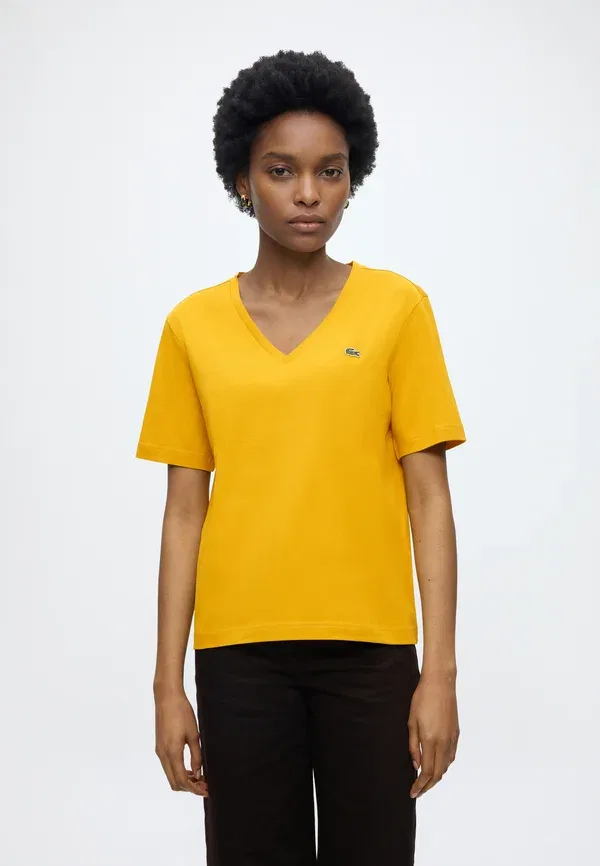 Футболка Lacoste Basic T-Shirt, желтая