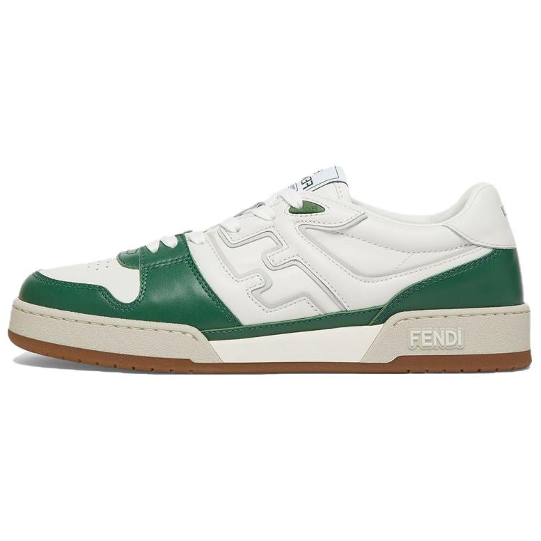 

Кроссовки Low Top FENDI, бело-зеленые