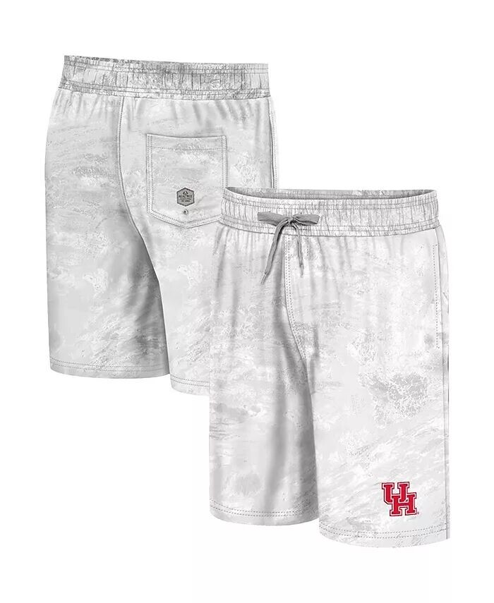 

Мужские белые шорты для плавания Houston Cougars Realtree Aspect Ohana Colosseum