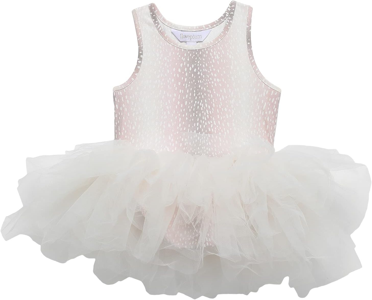 

Платье iloveplum B.A.E. Suede Tutu Dress (Infant/Toddler/Little Kids), цвет Fawn Print Suede