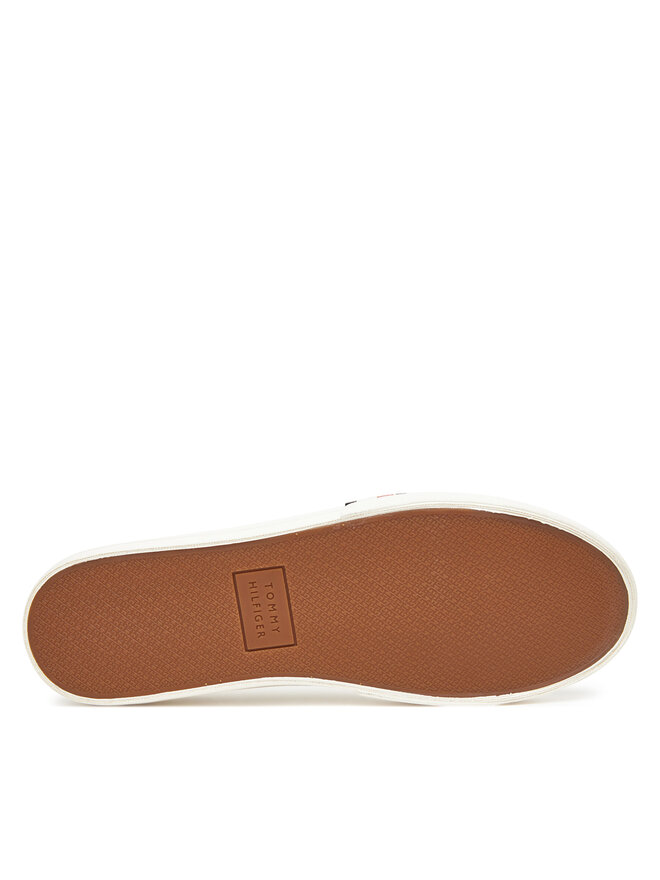 Тканевые кроссовки Hi Vulc Street Canvas FM0FM05515 Tommy Hilfiger, бежевый — фото 4