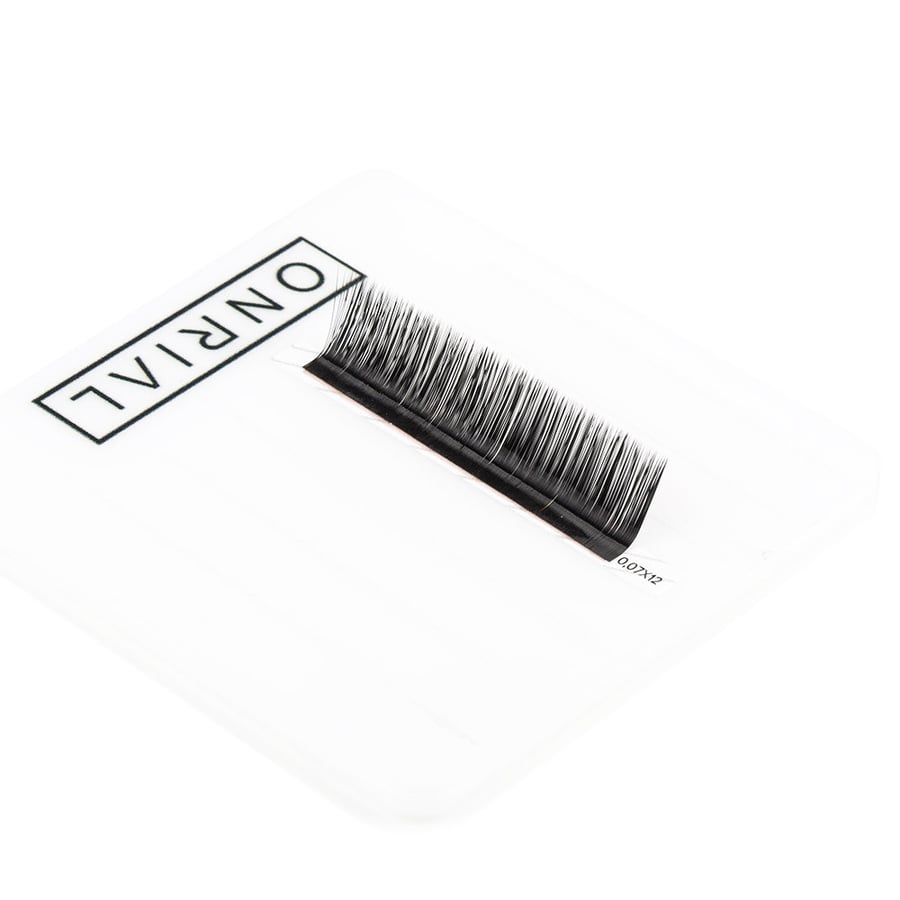 

ИСКУССТВЕННЫЕ РЕСНИЦЫ ONRIAL SUPER BLACK/21 ПОЛОСКА/Л 0,07 9 мм inna