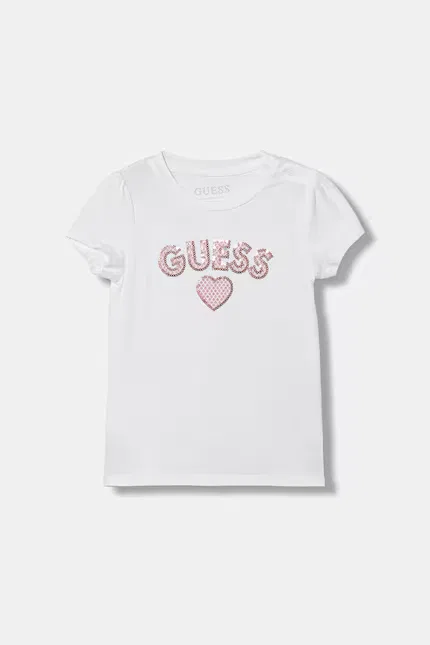 Комплект для девочки 2 шт Guess, белый — фото 2