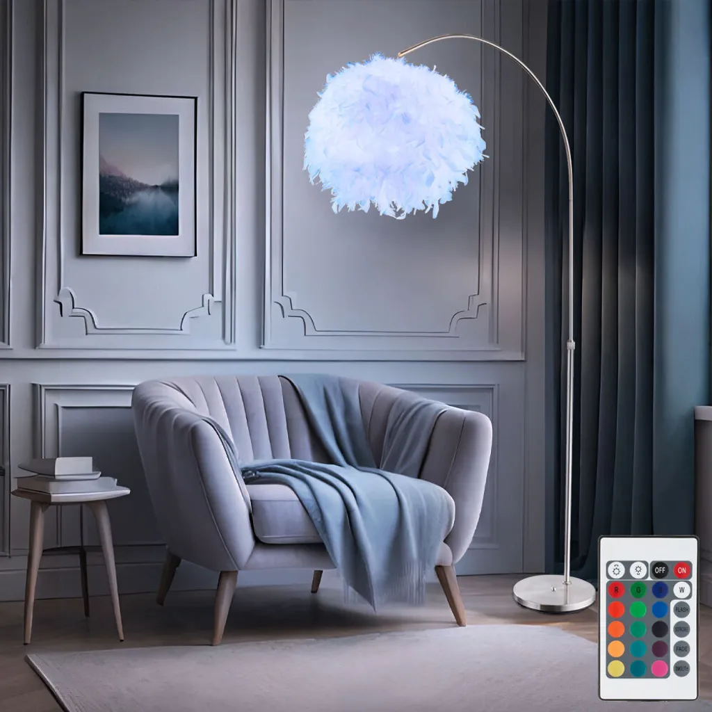 

Торшер Globo Lighting, серебряный