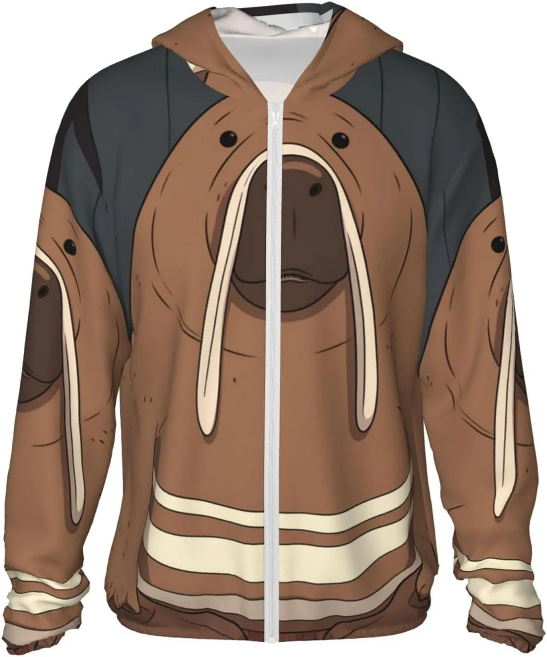 

Мужская футболка с защитой от солнца UPF 50+ Walrus, легкая, с длинным рукавом BWLHJKE