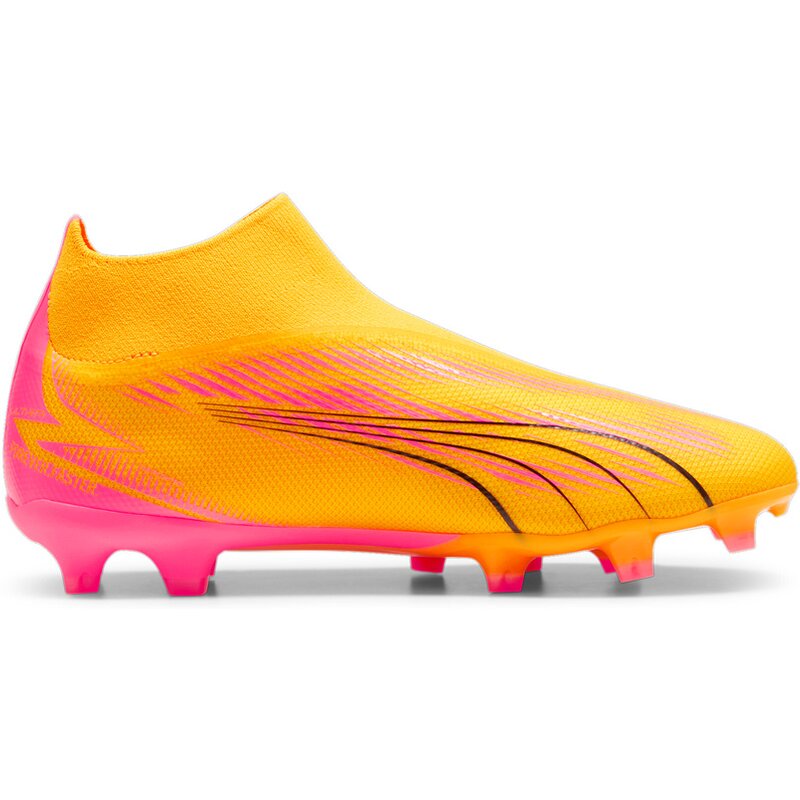 

Футбольные бутсы для игры на траве Ultra Match ll FG/AG Puma, цвет sun stream-puma black-sunset g