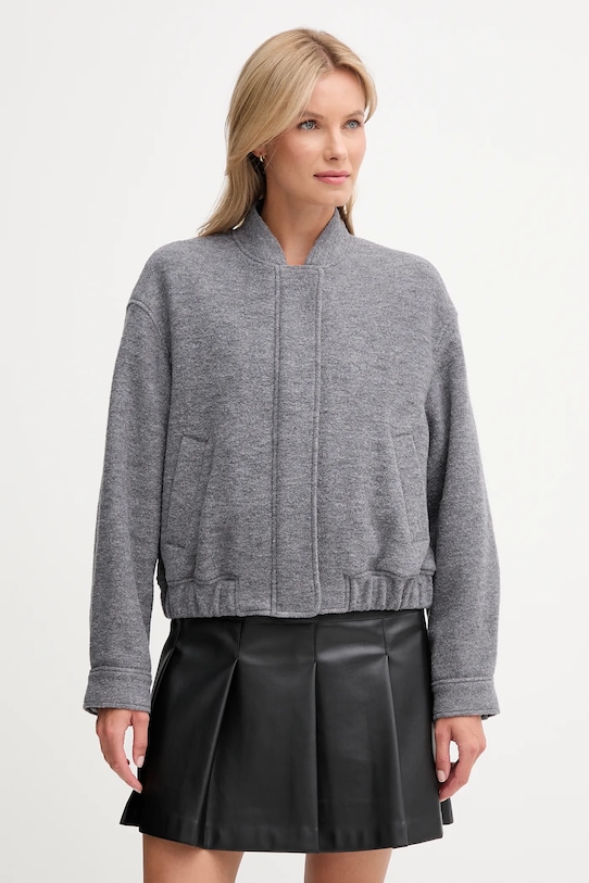 

Куртка из смесовой шерсти Tommy Hilfiger, серый