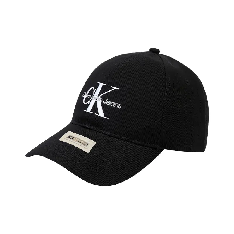 

Calvin Klein Хлопковая бейсболка унисекс черная, Black