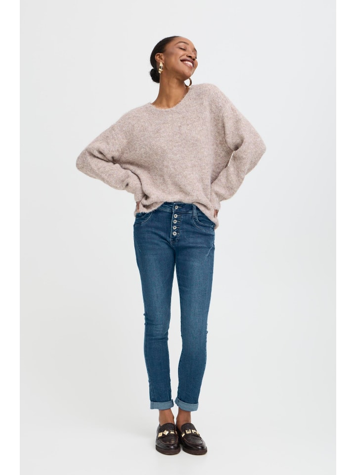 

Джинсы BXKAILY классического кроя из небесно-голубого денима b. young