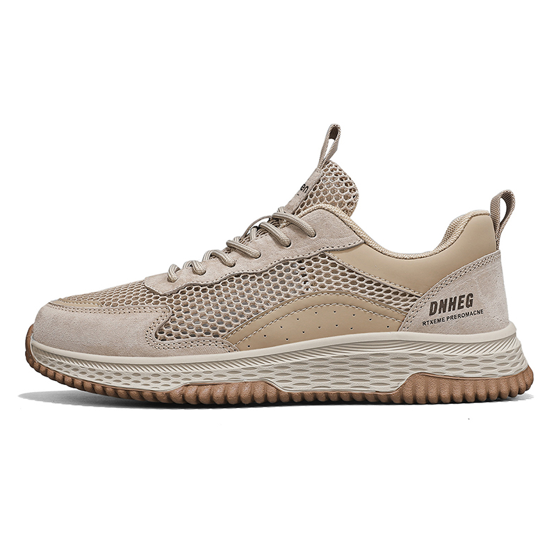 

Износостойкие, дышащие, легкие, низкие повседневные мужские туфли Mulinsen, Khaki