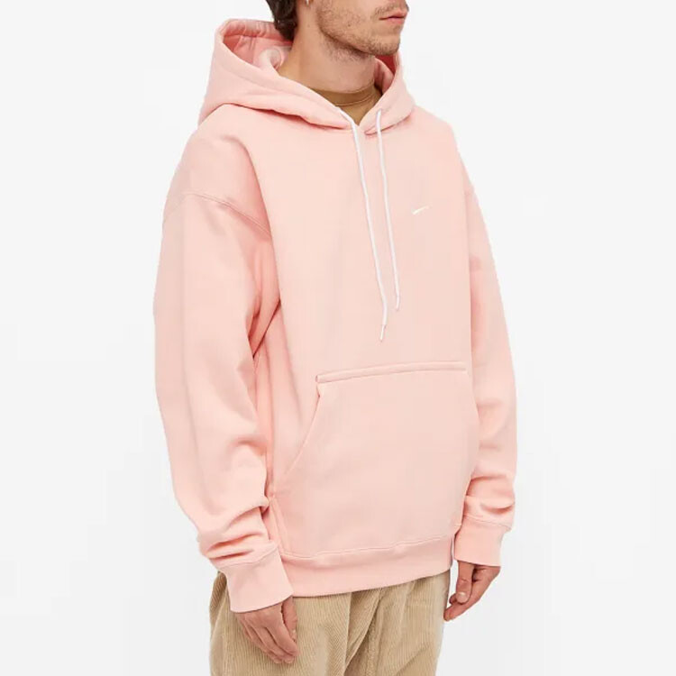 Флисовая толстовка Solo Swoosh Nike, розовый — фото 4