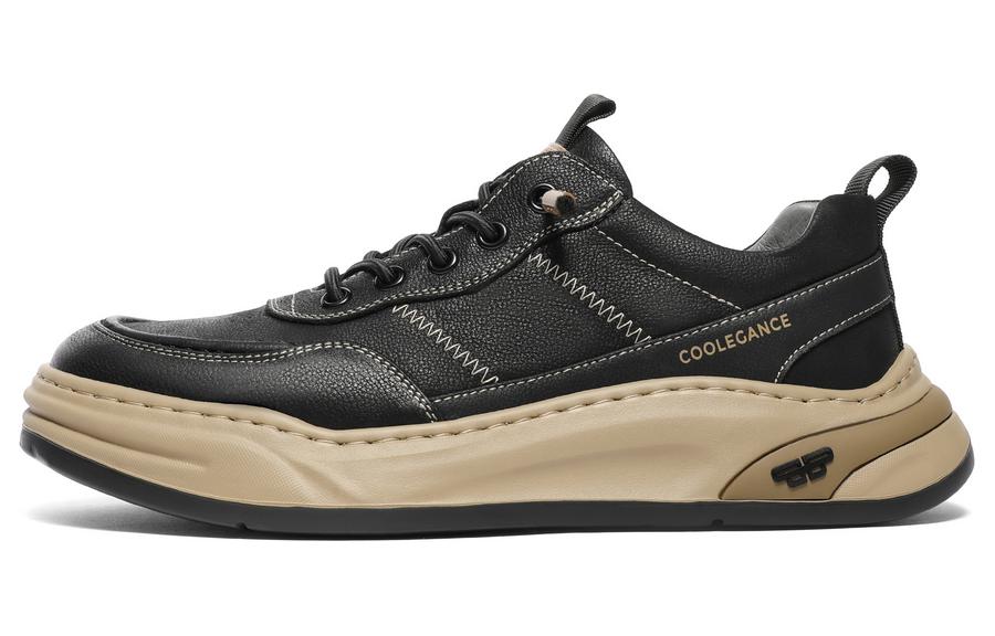 

Износостойкие и легкие низкие мужские кроссовки для скейтбординга BELLE, Yellow