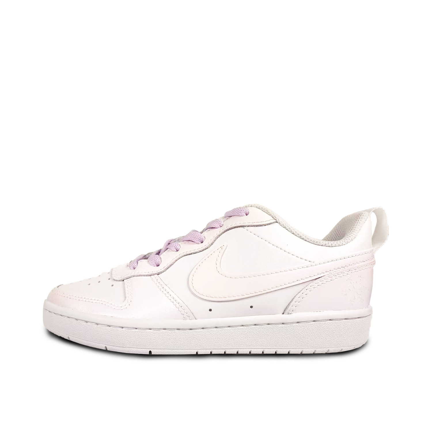 

Nike Court Borough Purple Lilac Fragrance Leather Slip Resistant Cushioning Abrasion Resistant Low top