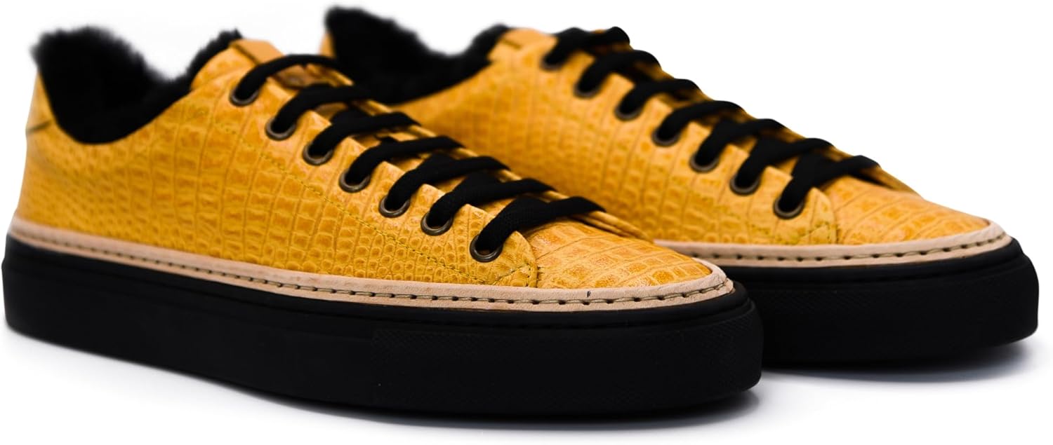 

Мужские кроссовки бренда STEEN с эко-мехом Steen Brand, черный