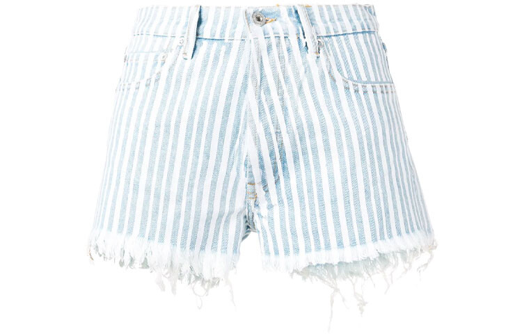 

Шорты женские Off-White джинсовые, светло-голубой