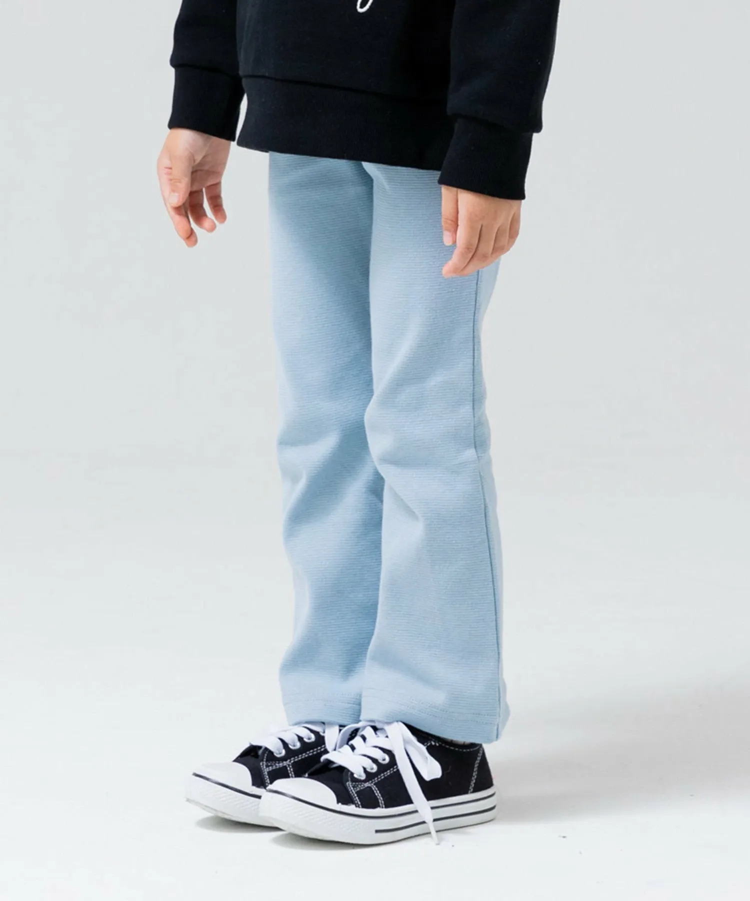 Расклешенные брюки из гиперэластичной ткани Chil2, Light blue