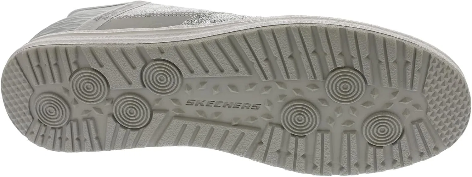 Мокасины с сеткой Skechers, серый — фото 4