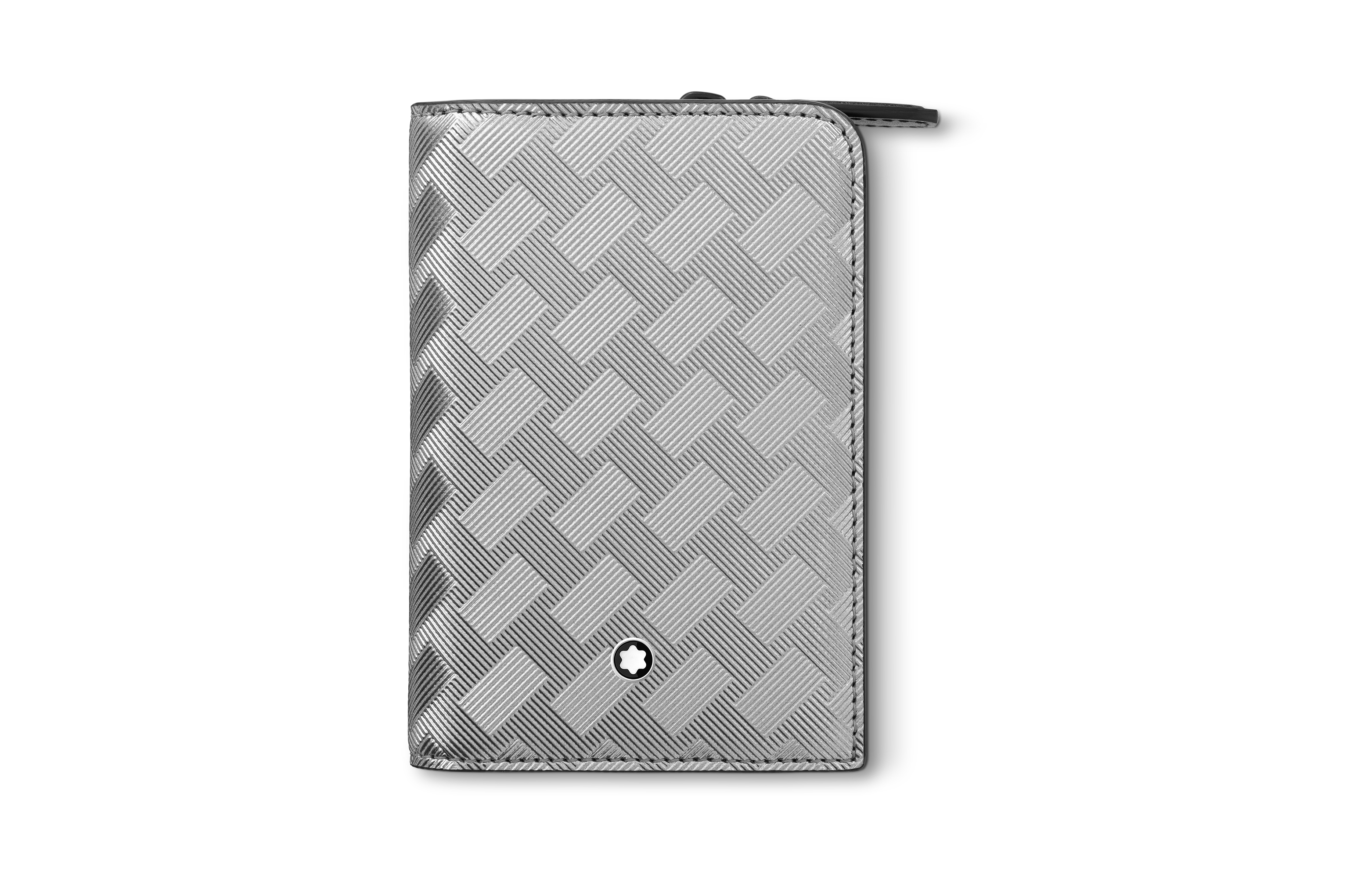 

MONTBLANC Тканевый картхолдер мужской серебристый