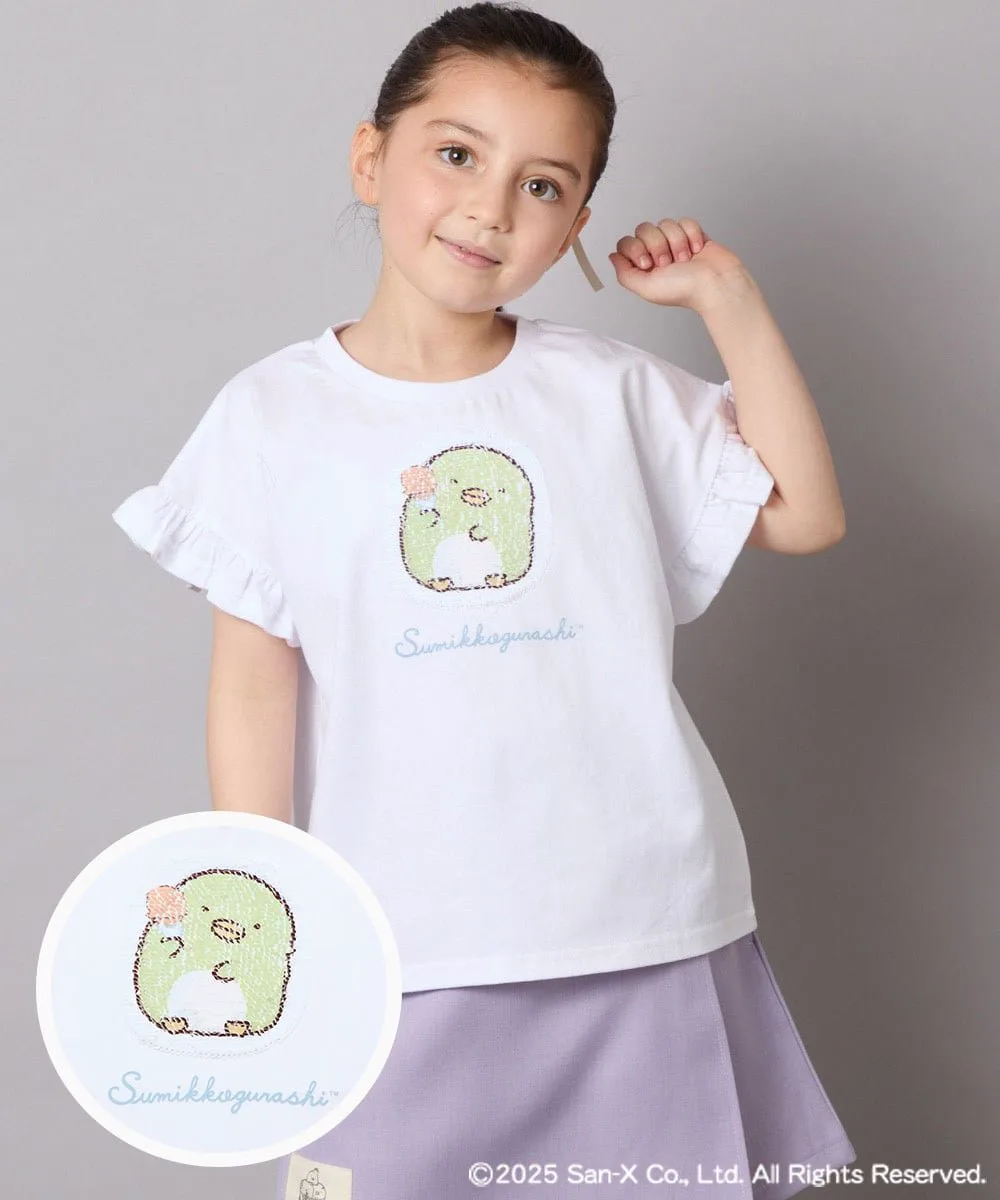 Футболка Sumikko Gurashi с пайетками A.V.V, white