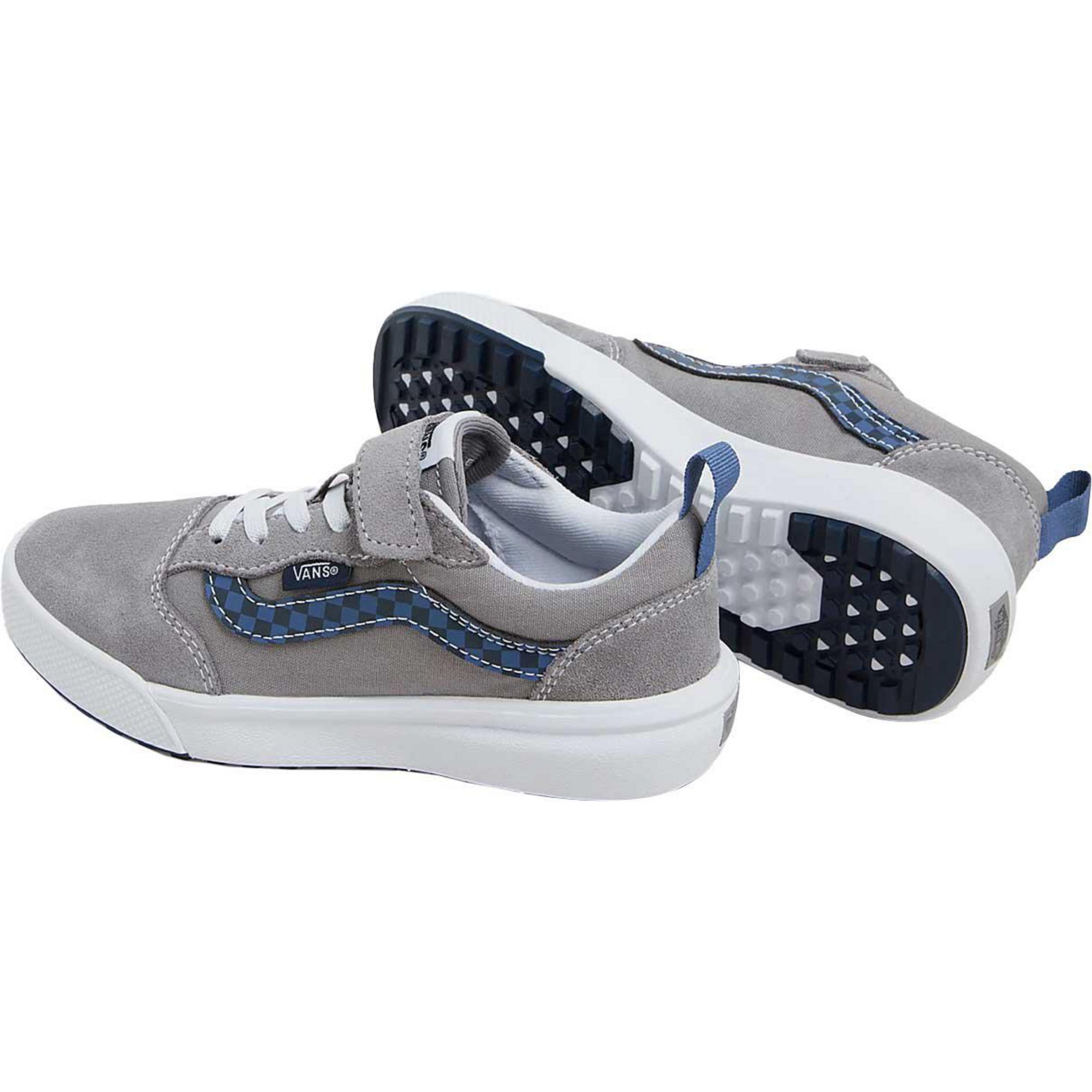 Детские кроссовки UltraRange 66 V Vans, Grey/Blue — фото 3