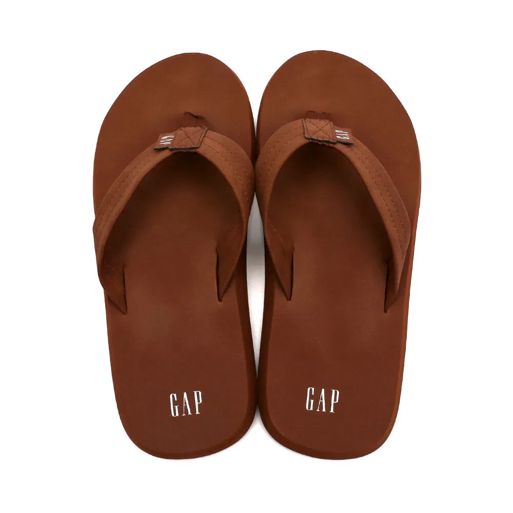 Мужские флип-флопы Louis коричневые от Gap — фото 4