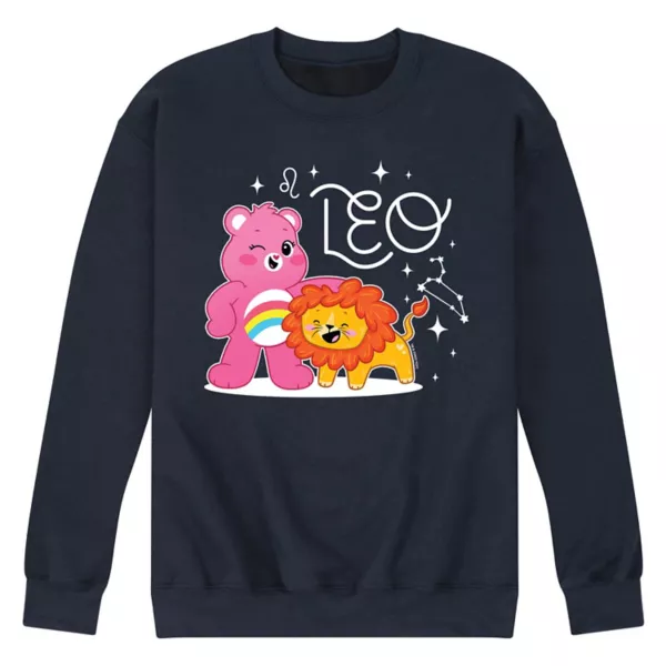 

Мужская флисовая толстовка Care Bears Leo Licensed Character, синий