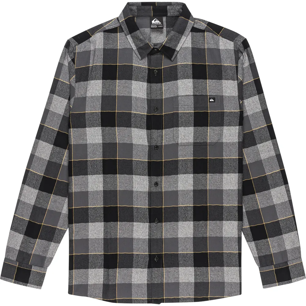 

Рубашка Quiksilver Motherfly Plaid, серый
