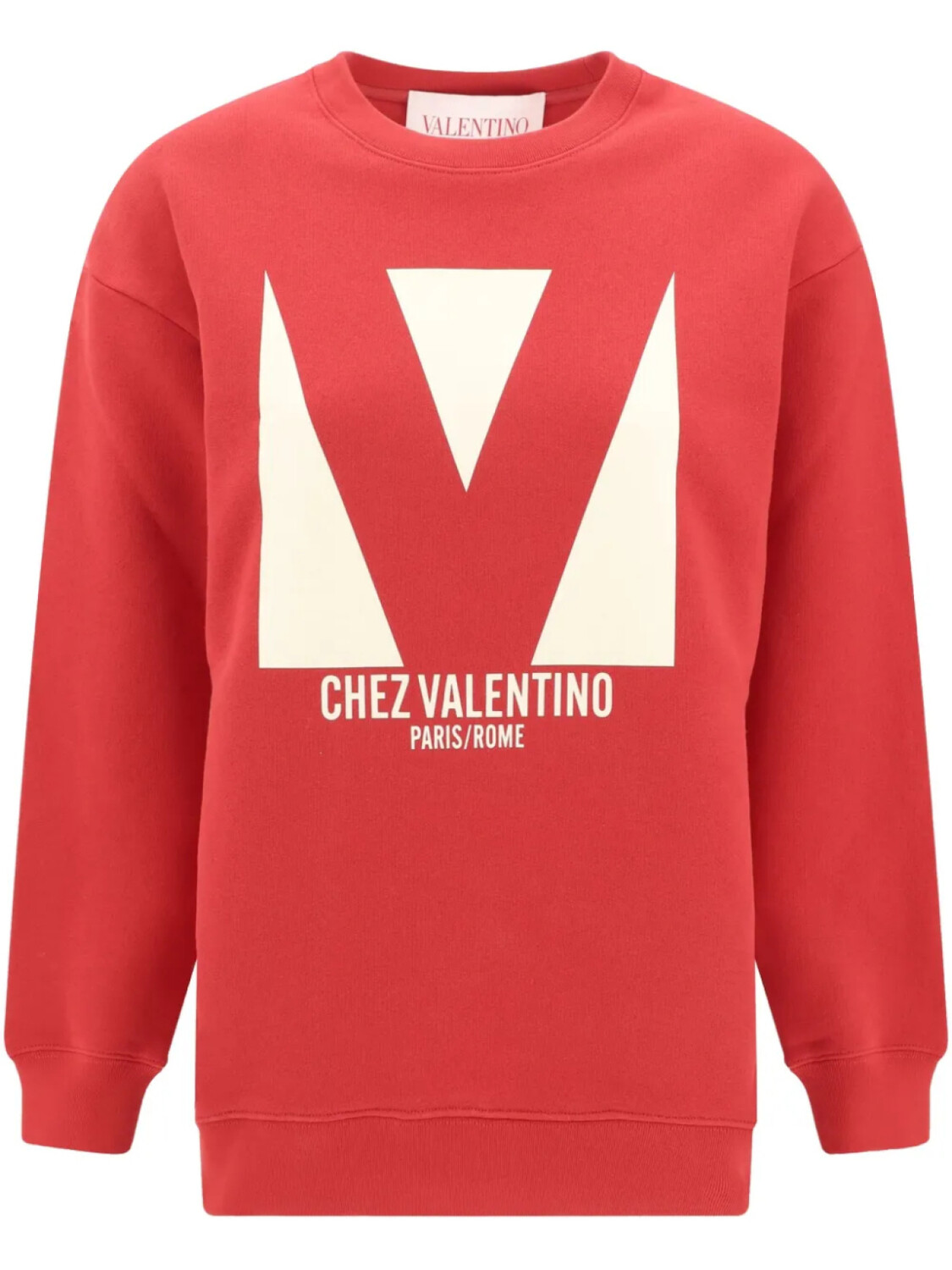 

Толстовка Valentino Garavani с логотипом, красный
