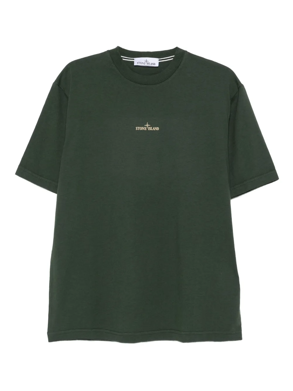 

Футболка с логотипом Stone Island, зеленый