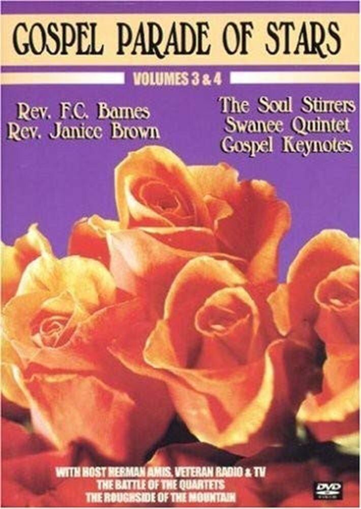 

Диск DVD Gospel Parade of Stars: Volume 3 and 4
